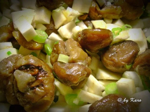 Suppen: Maronen Sekt Süppchen mit Selleriestroh - Rezept - Bild Nr. 4