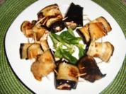 gerollte Aubergine - Rezept