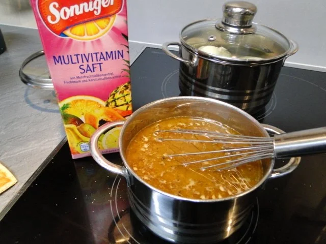 Putenkeulen mit  Böhnchen und Knödel   NT 70 Grad - Rezept - Bild Nr. 2