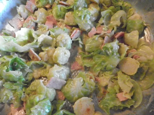 Lauwarmer Rosenkohl - "Salat" ... - Rezept - Bild Nr. 5