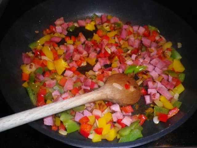 Sahneomelette mit Kühlschrankresten - Rezept - Bild Nr. 4