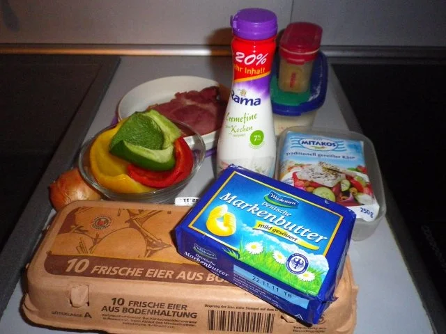 Sahneomelette mit Kühlschrankresten - Rezept - Bild Nr. 6