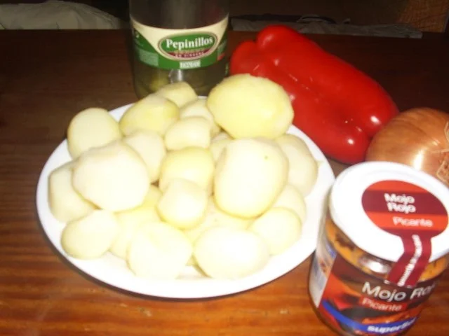 Kartoffelsalat mit Mojososse - Rezept - Bild Nr. 2