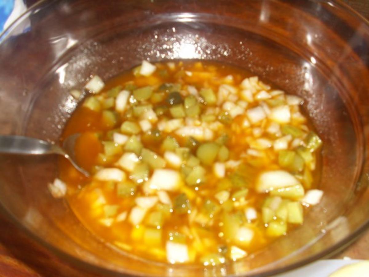 Kartoffelsalat mit Mojososse - Rezept - Bild Nr. 4