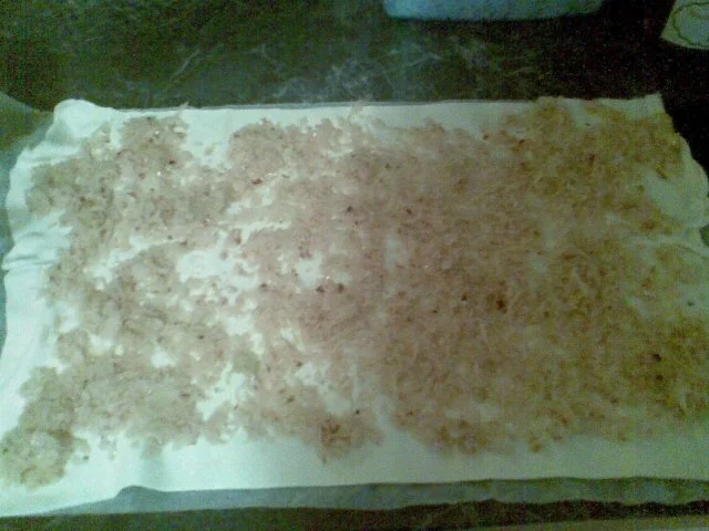 Rezept: Krautstrudel Bild Nr. 3 Krautstrudel - Rezept - Bild Nr. 3