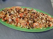 Som Tam     (Papaya-Salat) aus meinem Kochkurs der 1. Gang, weitere folgen - Rezept