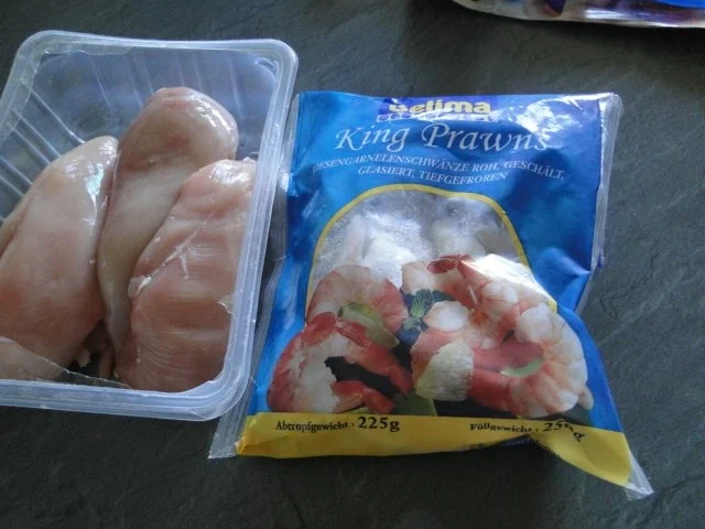 Som Tam     (Papaya-Salat) aus meinem Kochkurs der 1. Gang, weitere folgen - Rezept - Bild Nr. 2