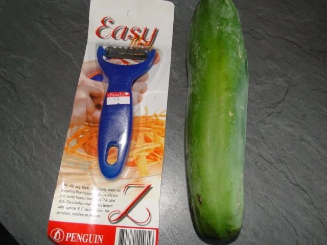 Som Tam     (Papaya-Salat) aus meinem Kochkurs der 1. Gang, weitere folgen - Rezept - Bild Nr. 3