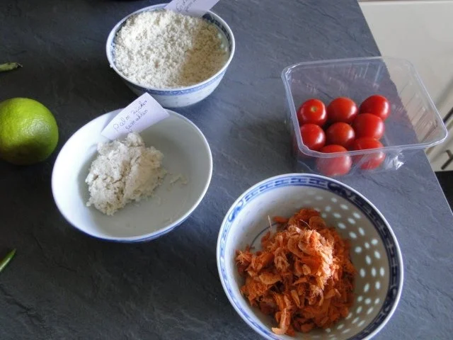 Som Tam     (Papaya-Salat) aus meinem Kochkurs der 1. Gang, weitere folgen - Rezept - Bild Nr. 6