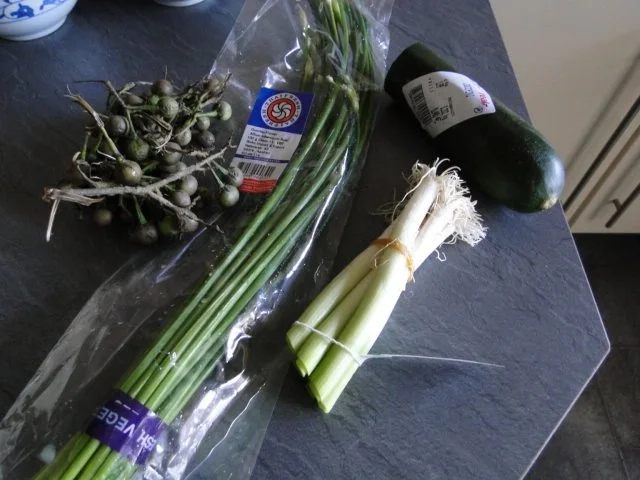 Som Tam     (Papaya-Salat) aus meinem Kochkurs der 1. Gang, weitere folgen - Rezept - Bild Nr. 8