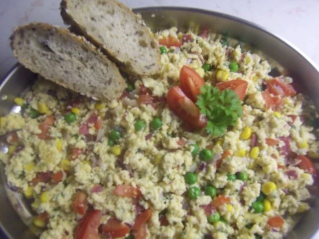 Rezept: Eine Hand voll Rührei Eine Hand voll Rührei - Rezept