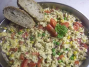 Eine Hand voll Rührei - Rezept