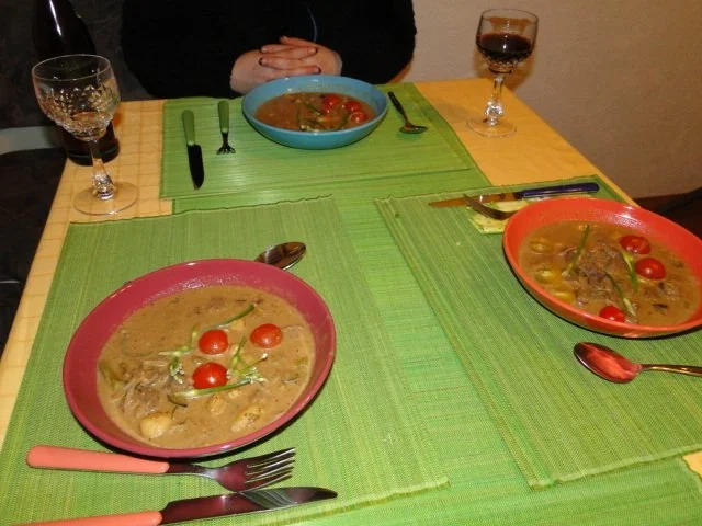 Aus meinem Thai-Kurs           Gaeng Massaman Gai - Rezept - Bild Nr. 2