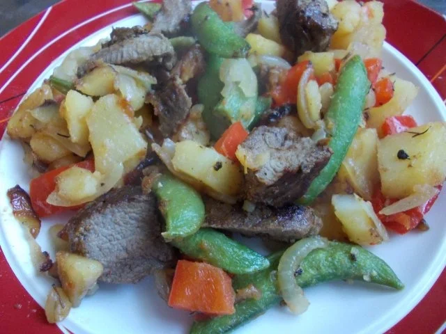 Lamm-Kartoffelpfanne - Rezept - Bild Nr. 3