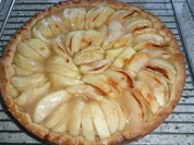 Apfeltarte mit Traubengelee als Guss - Rezept