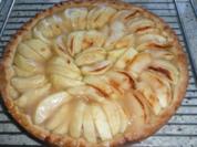 Apfeltarte mit Traubengelee als Guss - Rezept