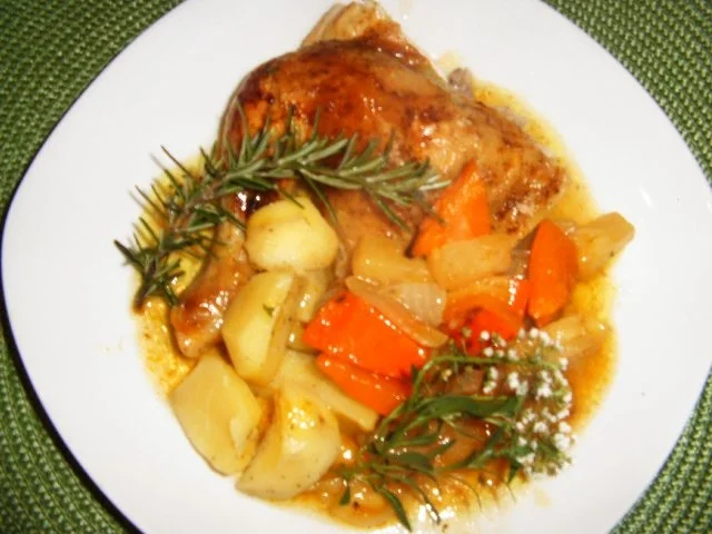 Kürbis-Ananas-Hähnchen - Rezept