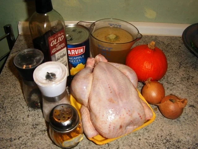 Kürbis-Ananas-Hähnchen - Rezept - Bild Nr. 2