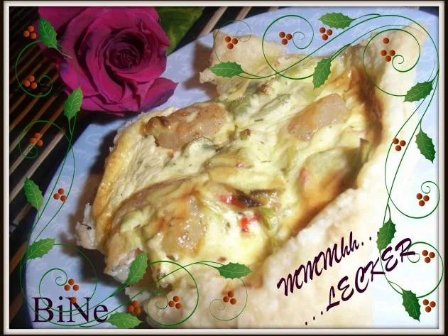 BiNe` S SHRIMPS - QUICHE - Rezept