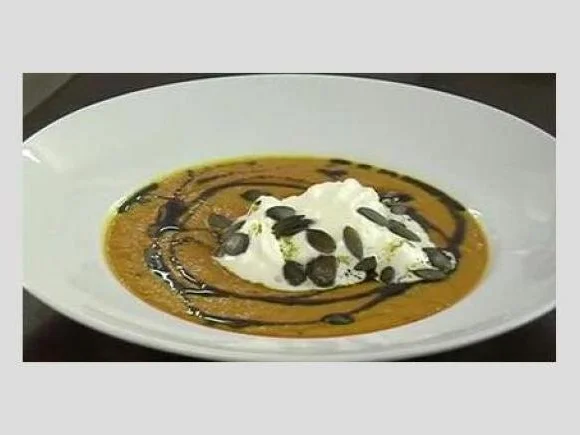 Kürbissuppe mit Äpfeln - Rezept - Bild Nr. 2