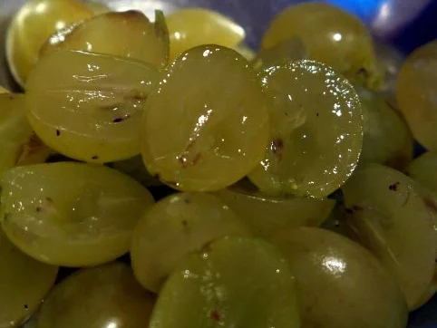 Geflügelleber in Noilly-Prat-Trauben-Sauce - Rezept - Bild Nr. 2