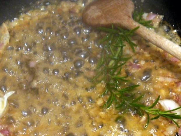 Geflügelleber in Noilly-Prat-Trauben-Sauce - Rezept - Bild Nr. 5