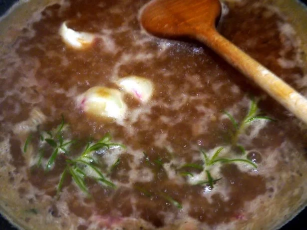 Geflügelleber in Noilly-Prat-Trauben-Sauce - Rezept - Bild Nr. 6