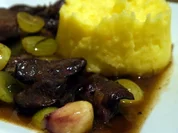 Geflügelleber in Noilly-Prat-Trauben-Sauce - Rezept