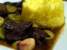 Geflügelleber in Noilly-Prat-Trauben-Sauce - Rezept