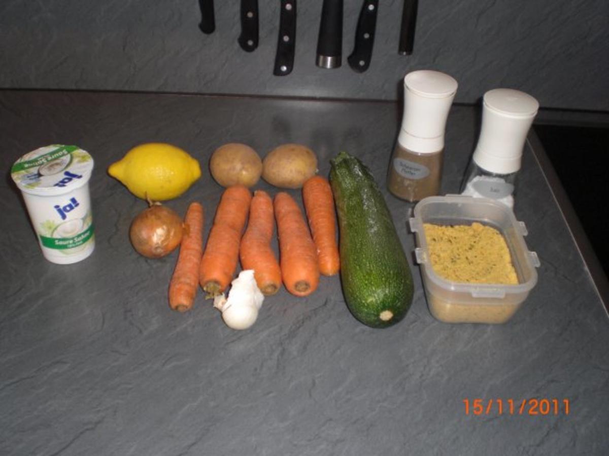 Zucchini-Karottensuppe - Rezept - Bild Nr. 2