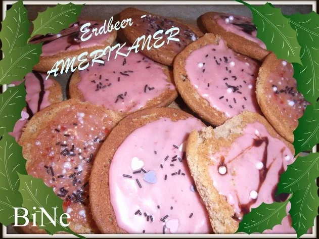 Rezept: BiNe` S ERDBEER - AMERIKANER Bild Nr. 9 BiNe` S ERDBEER - AMERIKANER - Rezept - Bild Nr. 9