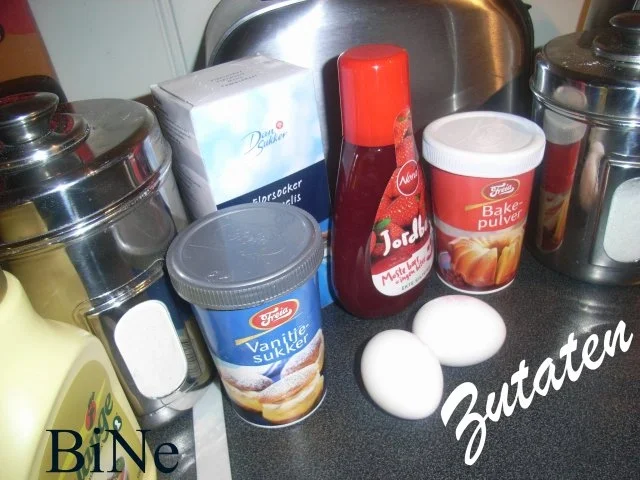 Rezept: BiNe` S ERDBEER - AMERIKANER Bild Nr. 2 BiNe` S ERDBEER - AMERIKANER - Rezept - Bild Nr. 2