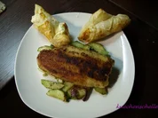 Gefüllte Blätterteigecken - Rezept