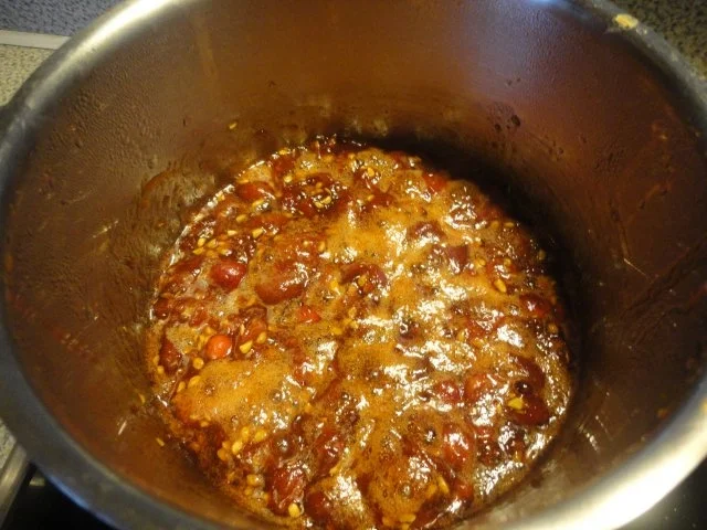 Rezept: Hagebutten Sauce Konzentrat Bild Nr. 3 Hagebutten Sauce Konzentrat - Rezept - Bild Nr. 3