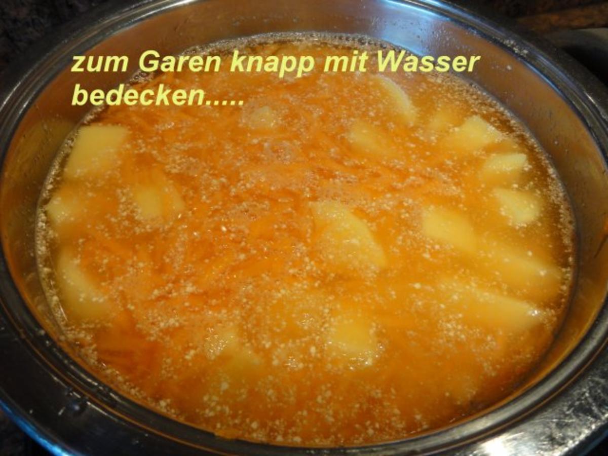 Kartoffel:   KARTOFFEL / KAROTTEN - SAHNEPÜRREE - Rezept - Bild Nr. 5