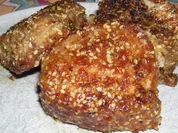 Filet vom Schweinchen im Sesammantel - Rezept