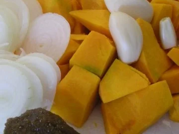 Rindercurry mit Kürbis im Wok - Rezept - Bild Nr. 3