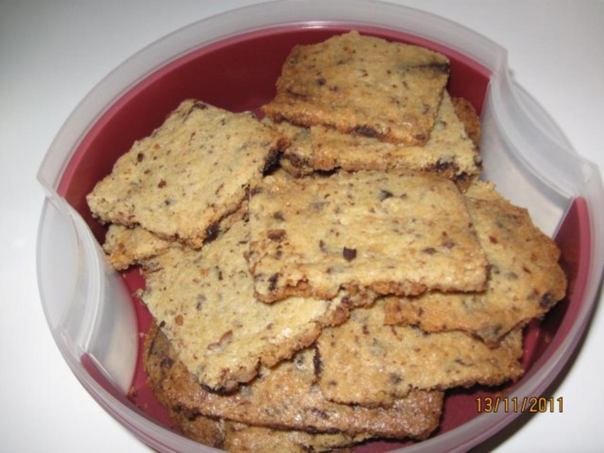 Dreierlei - Schokocookies - Rezept