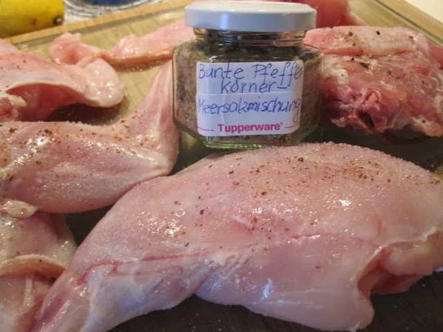 Kaninchen in Paprika-Rahmsauce - Rezept - Bild Nr. 3