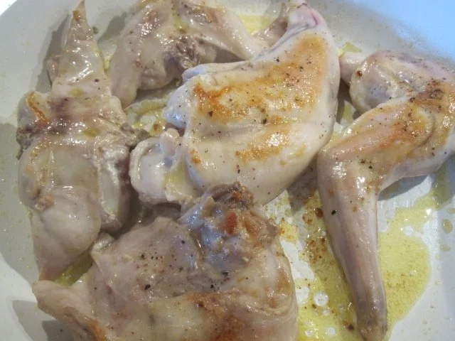 Kaninchen in Paprika-Rahmsauce - Rezept - Bild Nr. 4