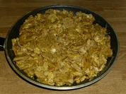 Semmelknödel-Champignon-Gröstel - Rezept