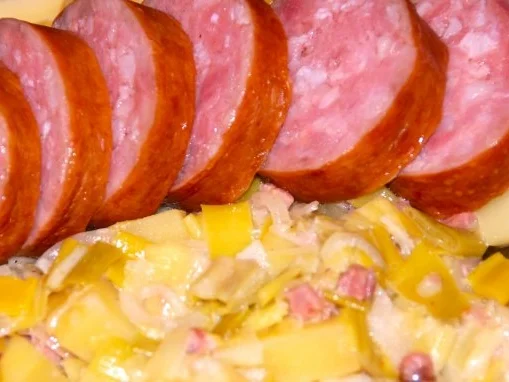 PAPET  VAUDOIS  /  WAADTLÄNDER  LAUCH- / KARTOFFELEINTOPF  MIT  WURST - Rezept - Bild Nr. 10