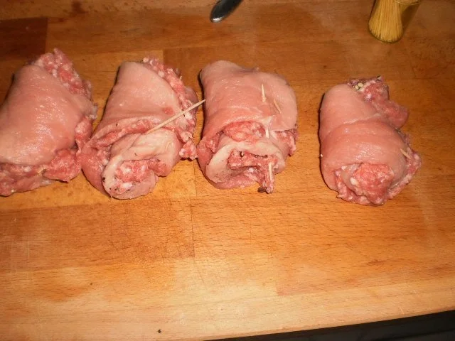 Schnitzelröllchen zu Blumenkohl - Rezept - Bild Nr. 3