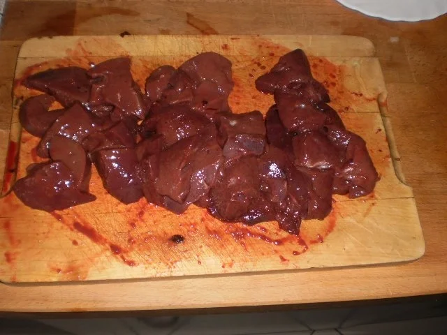 Rezept: Leber in Zwiebelrahmsauce an Kartoffelstampf Bild Nr. 3 Leber in Zwiebelrahmsauce an Kartoffelstampf - Rezept - Bild Nr. 3