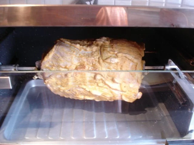 Lummerbraten gegrillt mit Kartoffelgratin und Apfelrotkohl - Rezept - Bild Nr. 2