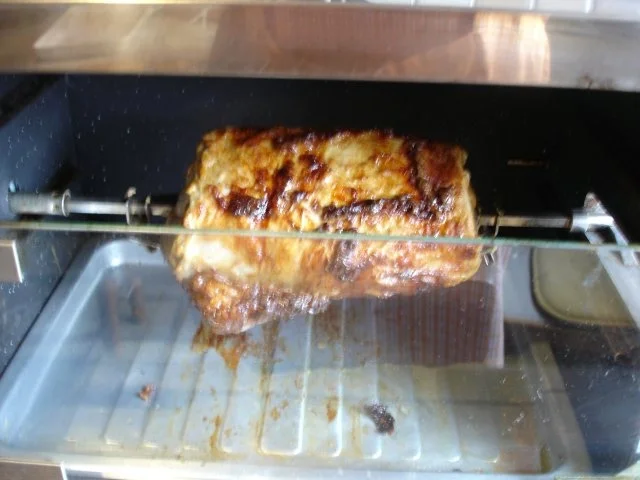 Lummerbraten gegrillt mit Kartoffelgratin und Apfelrotkohl - Rezept - Bild Nr. 3