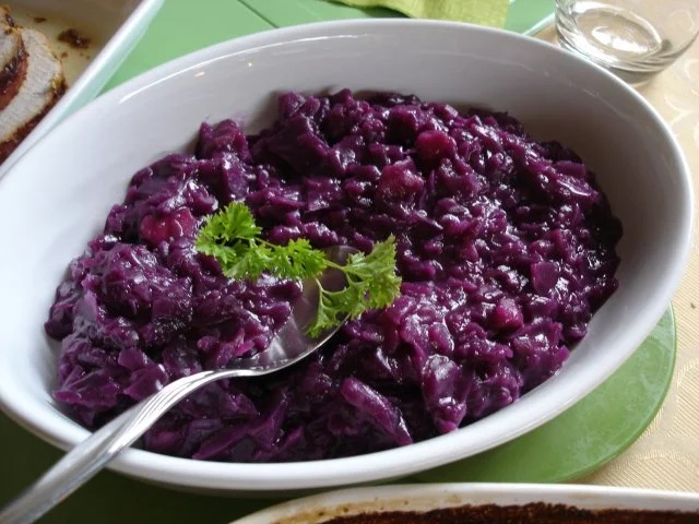 Lummerbraten gegrillt mit Kartoffelgratin und Apfelrotkohl - Rezept - Bild Nr. 7