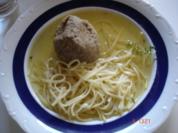 Leberknödelsuppe - Rezept