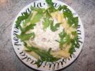 Spaghetti mit Ziegenfrischkäse-Sauce und Rucola - Rezept