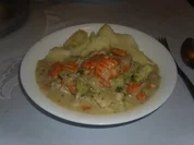 Puten-Gemüse-Frikasse - Rezept